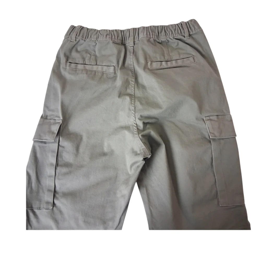 H&M Regular Fit Cargo Pants Mens Size Medium - Green
